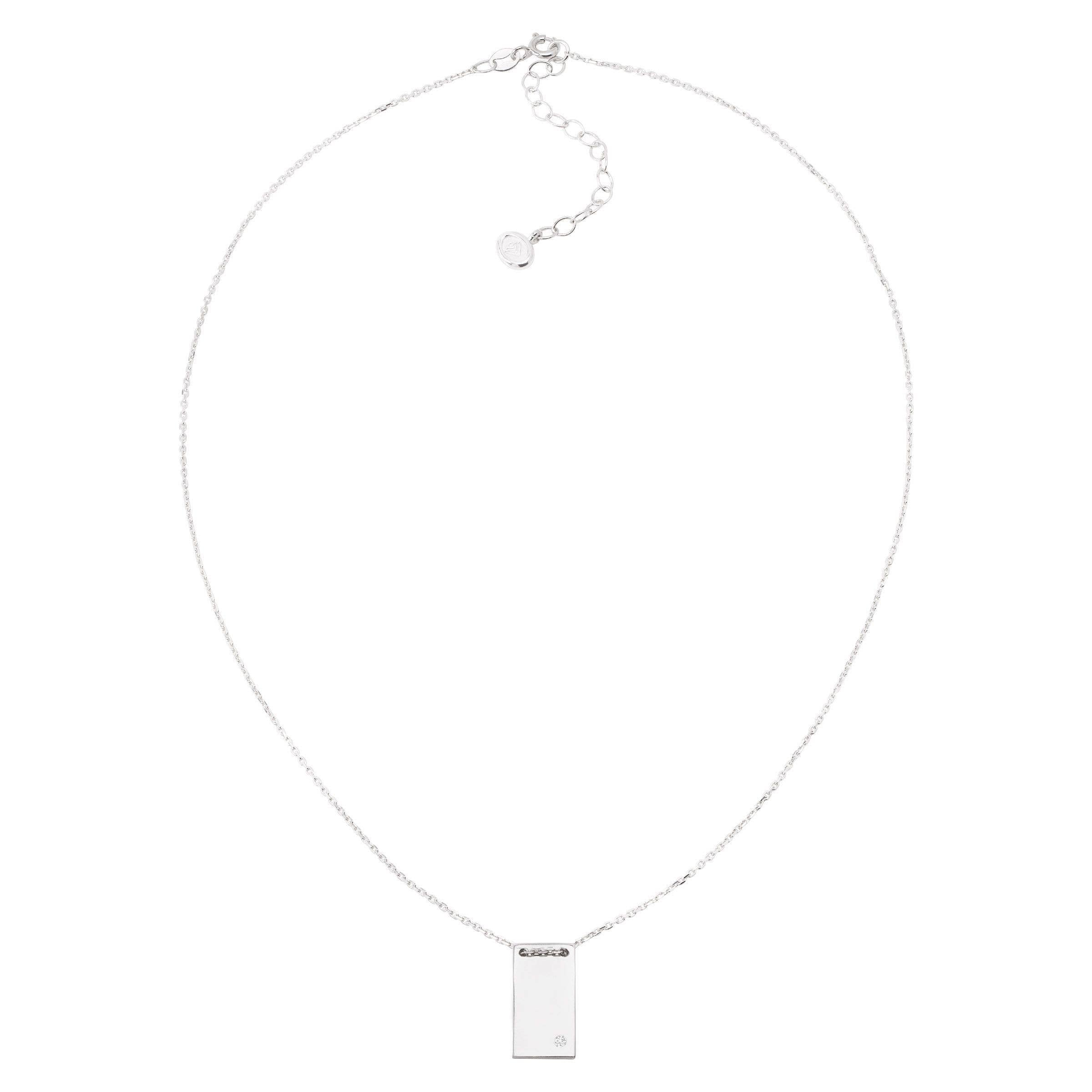 Silpada 'Shine Bright' Rectangular Pendant with CZ