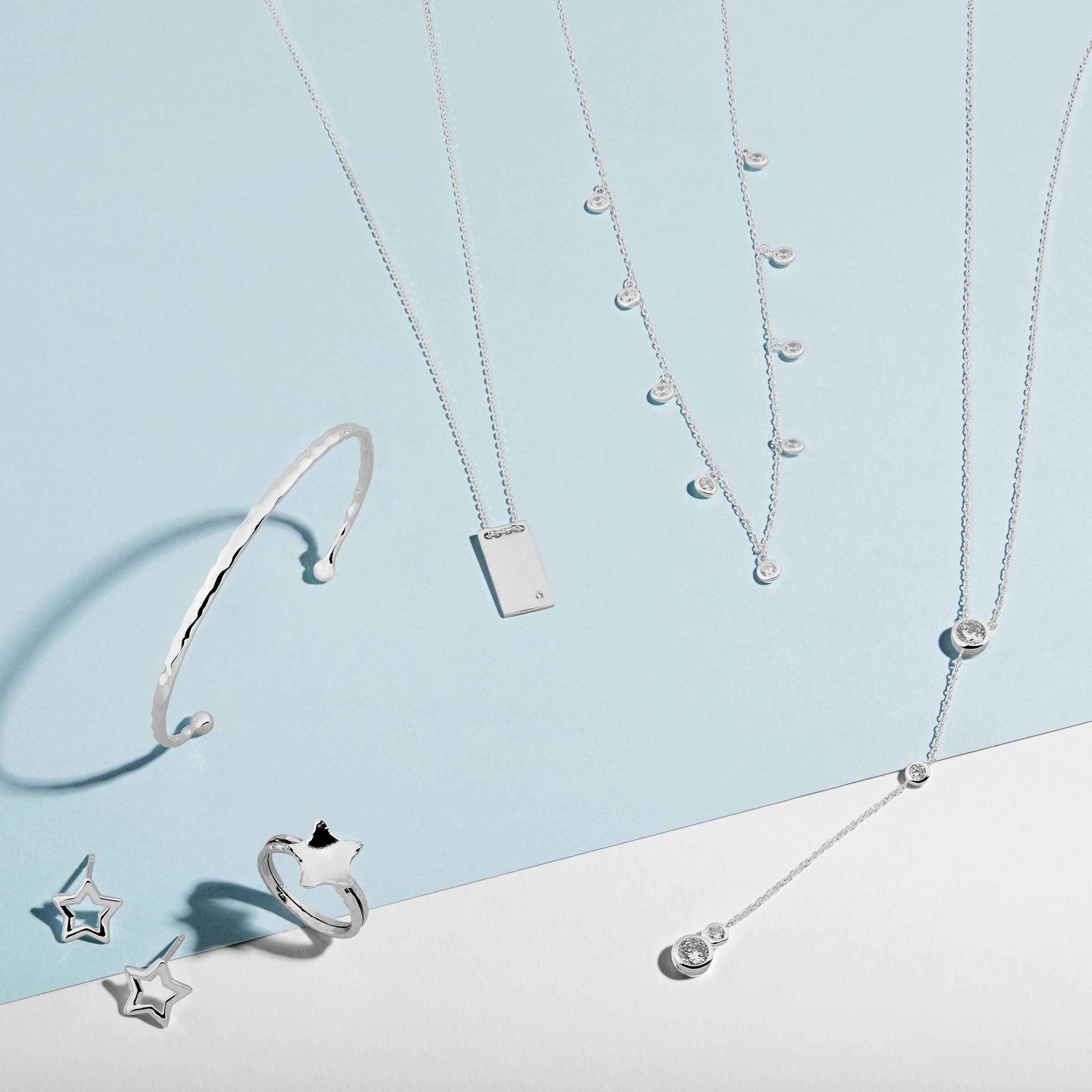 Silpada 'Shine Bright' Rectangular Pendant with CZ