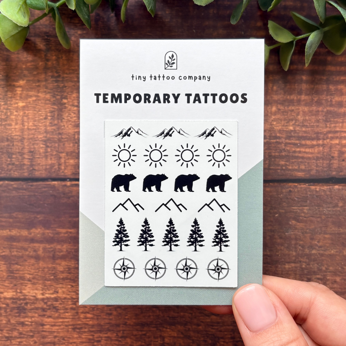 Mountain Temporary Tattoo Pack ⛰️