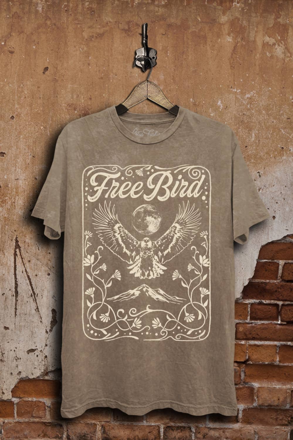Free Bird Graphic Top