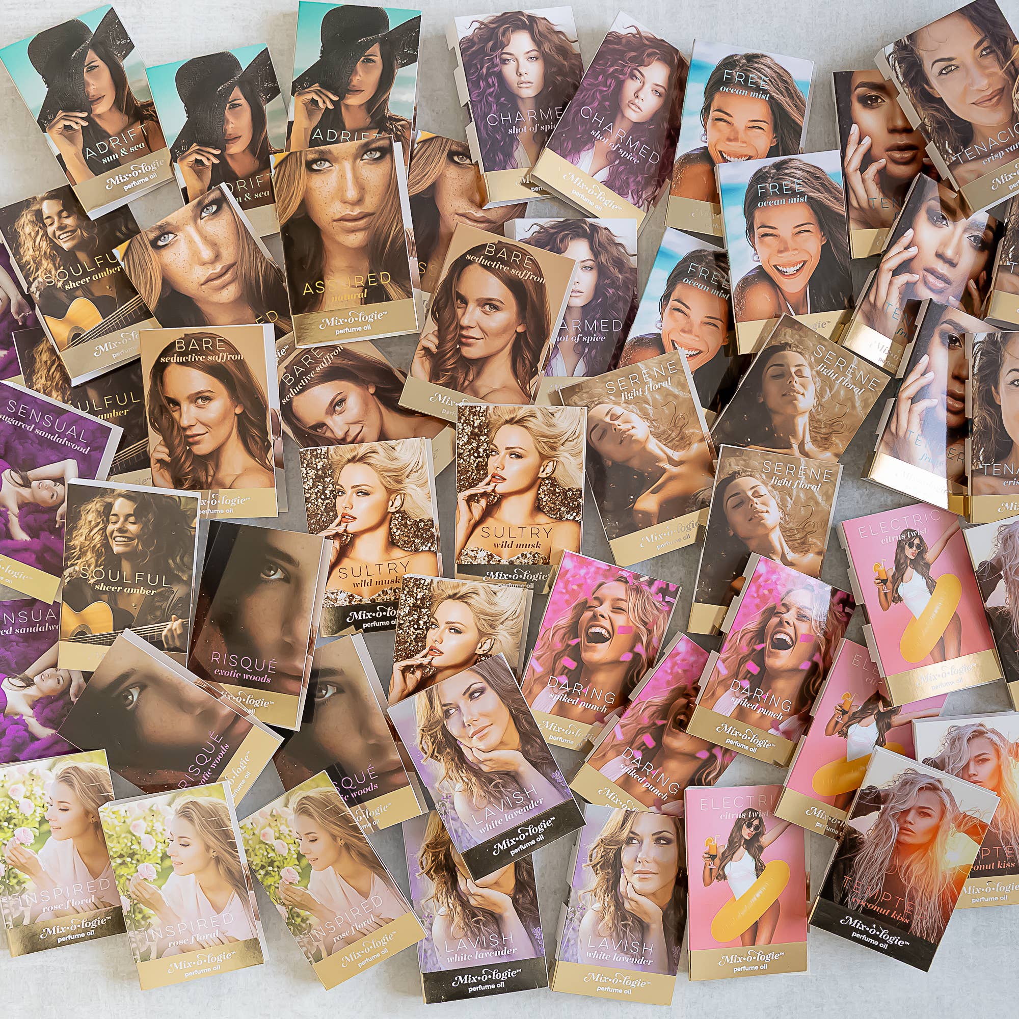 Perfume/Cologne Oil Samples | Pack of 100 Assorted Scents