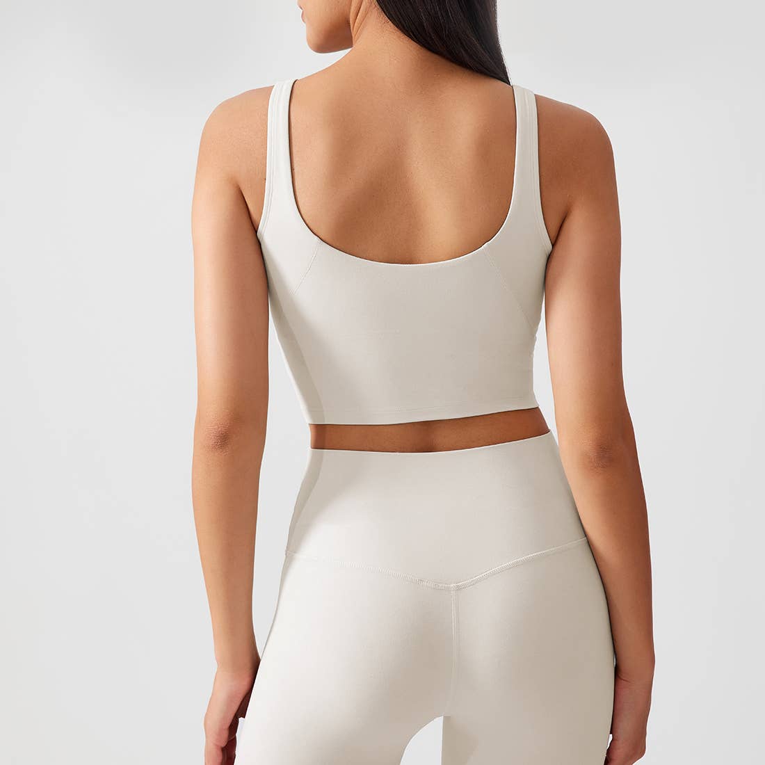 Women Fixed Chest Cushion Sport Bra Yoga Sport Tank Top