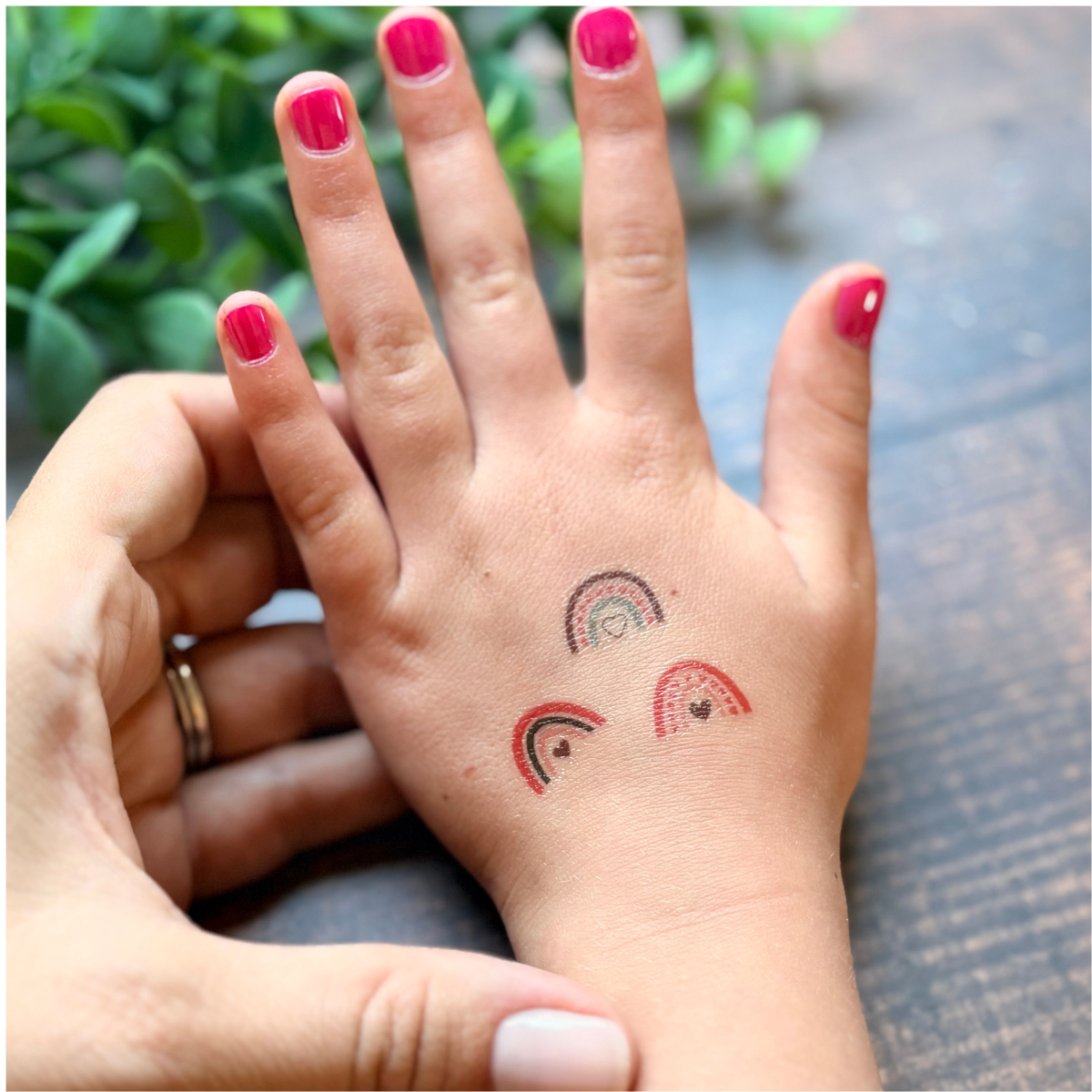 Rainbow Temporary Tattoo Pack 💗